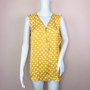 INC International Concepts XL Top NEW Yellow Ivory